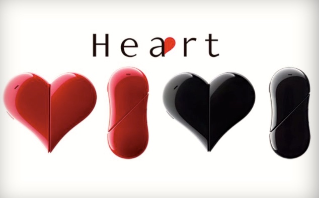  日本推出Heart 401AB 心形手機(jī) ，萌翻女人心