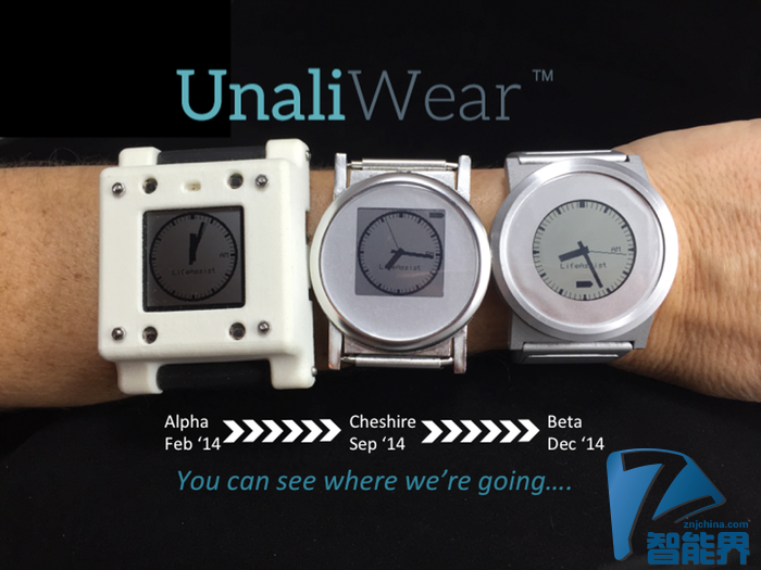 UnaliWear Kanega專門為老年人設計的智能手表