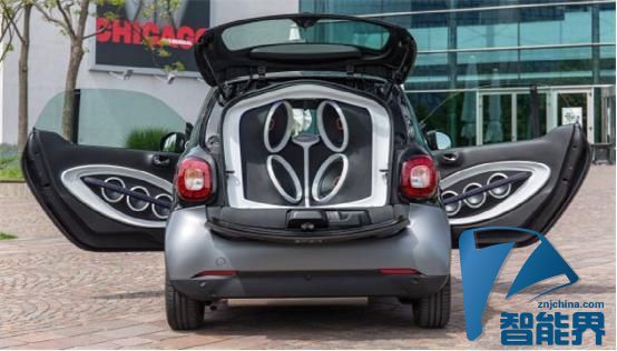 迷你移動音樂廳 JBL改裝超級音效Smart汽車