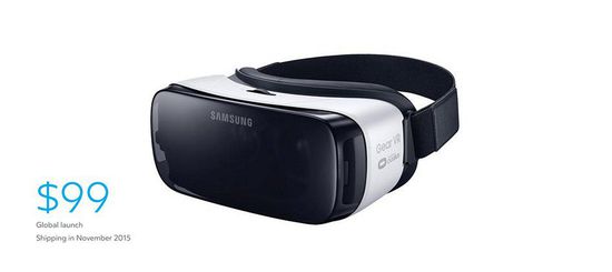 消費(fèi)者版Gear VR售價99美元，11月上市
