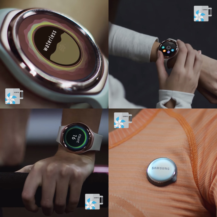 三星的新款健身記錄器就好像是運動風的 Gear S2