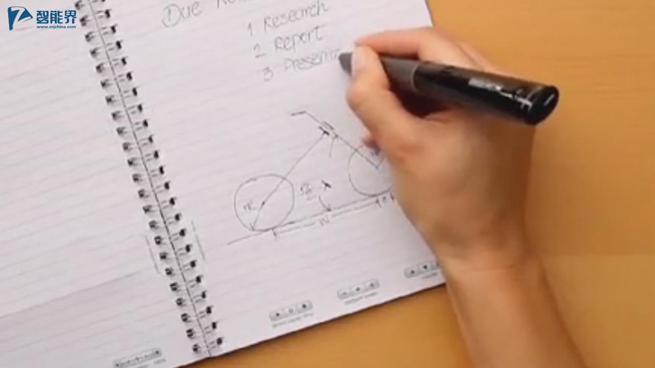  【智能界大百科】可以記錄生活點滴的數(shù)碼智能筆Sky WiFi Smartpen