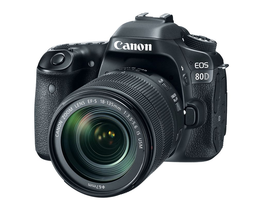 佳能發(fā)布EOS 80D單反相機(jī) 45點全十字對焦