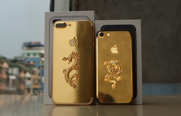 土豪標(biāo)配！鍍金iPhone 7問世 最低1900美元起