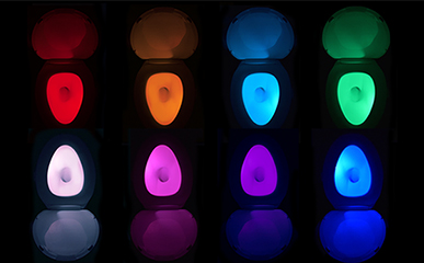 【智能界大百科】馬桶也混時尚圈兒？IllumiBowl小夜燈