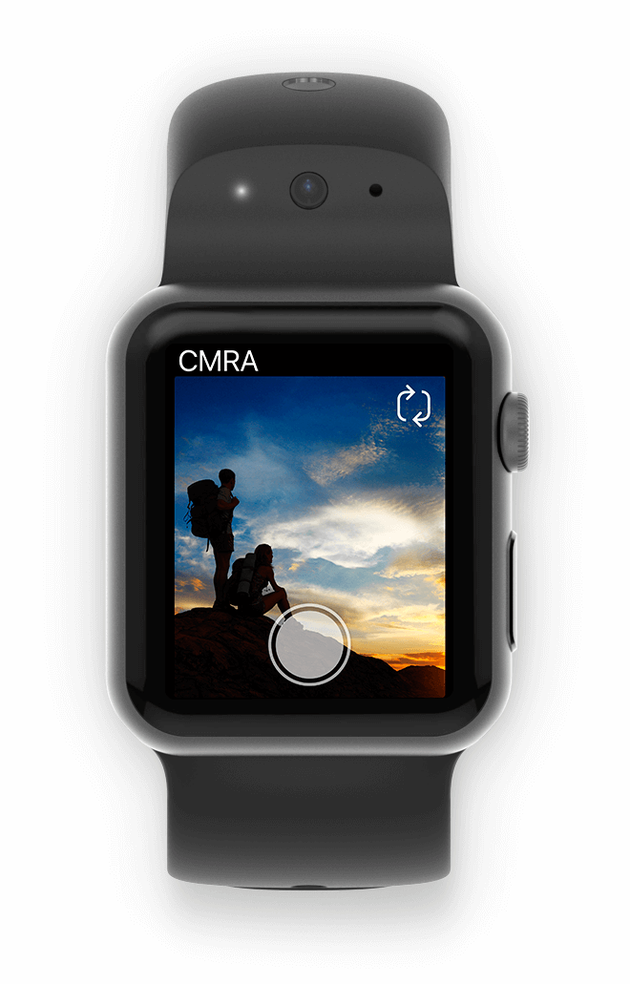 Apple Watch不能拍照？這款第三方攝像頭表帶滿足你