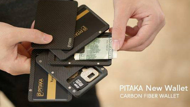 錢包不夠特別？ PITAKA造型時尚的碳纖維卡包