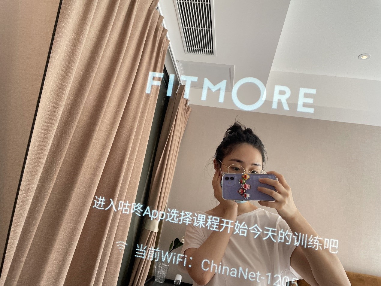 10年研發(fā)歷史，家庭的一米智能健身房，咕咚fitmore健身鏡不一般