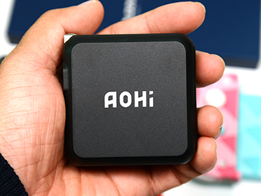 濃縮氮化鎵精華，100W大功率輸出只有餅干大小——AOHi充電頭簡(jiǎn)評(píng)