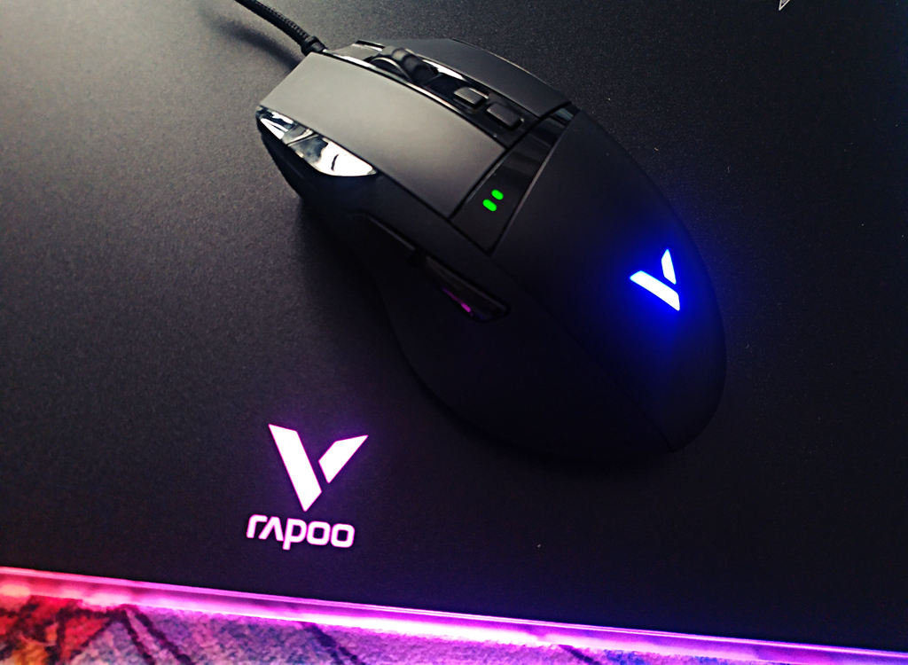 靚麗好用：雷柏 V10RGB鼠標(biāo)墊、VT350Q鼠標(biāo)